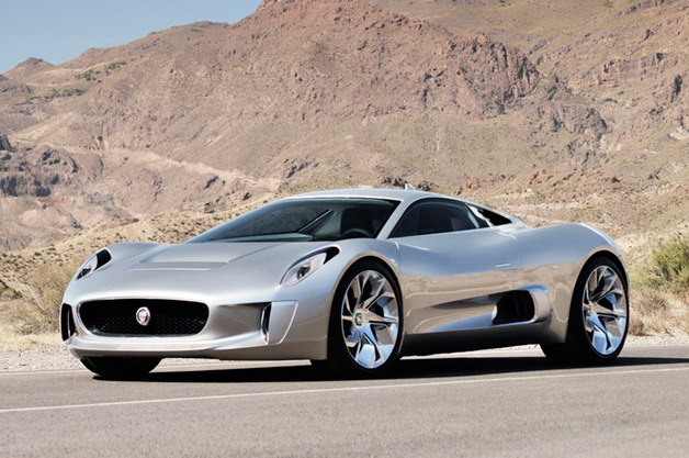 Jaguar C-X75: 8 фото