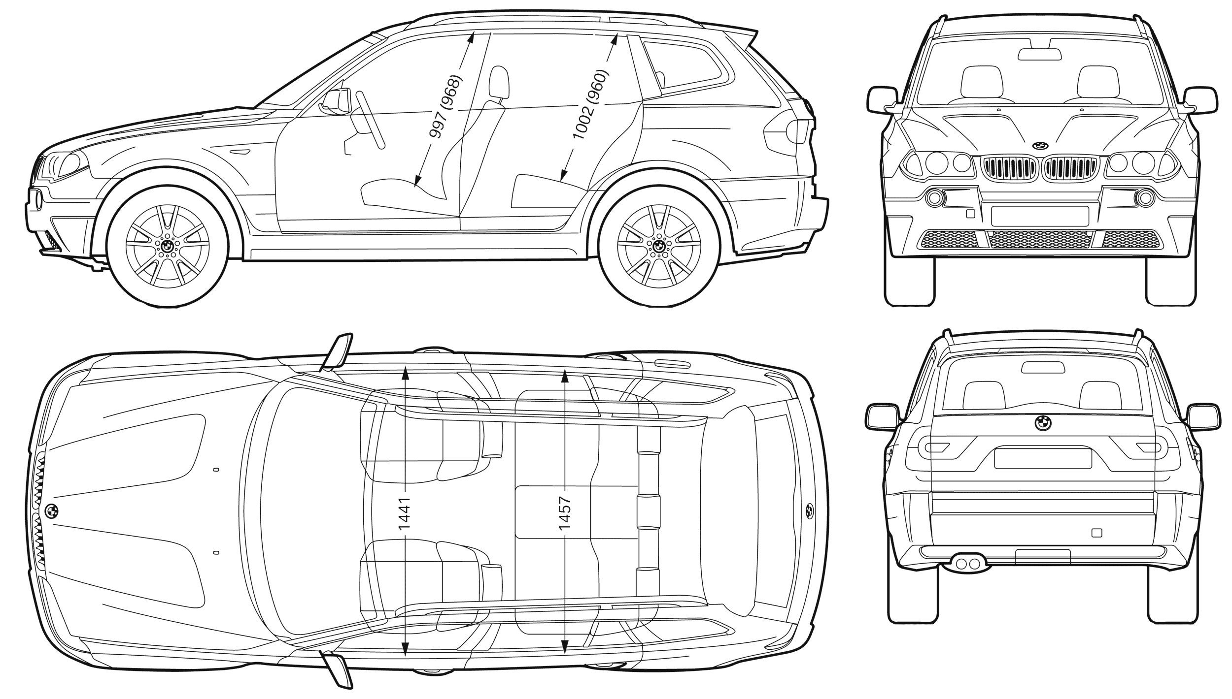 BMW X3 E83: 5 фото