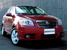 Daewoo Gentra: 7 фото