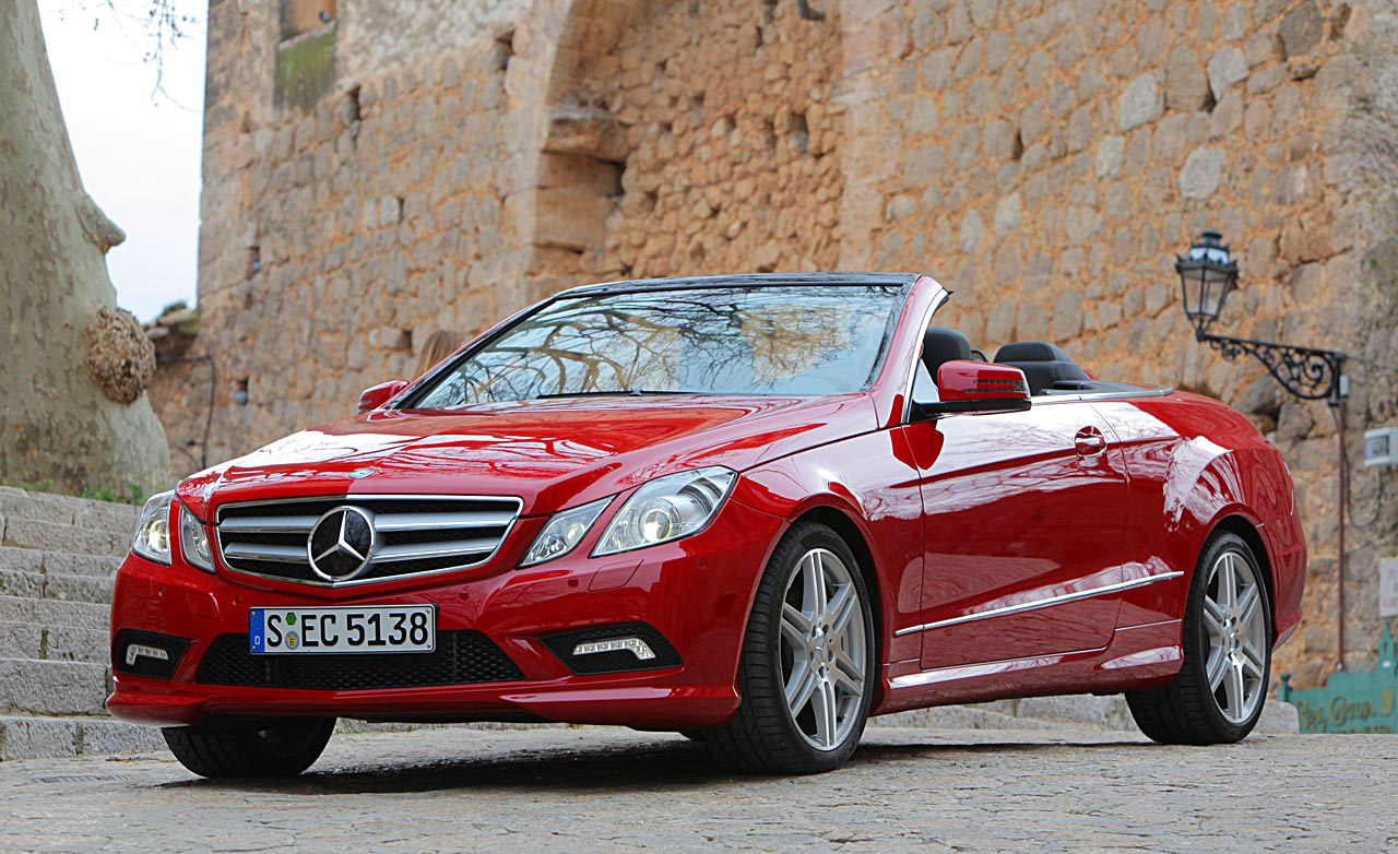 Mercedes E-class Cabriolet: 8 фото