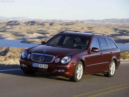 Mercedes E-class S211: 5 фото