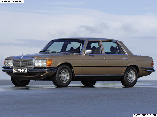 Mercedes S-class W116: 8 фото