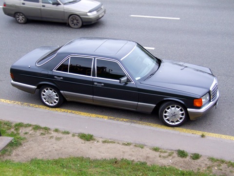 Mercedes S-class W126: 3 фото